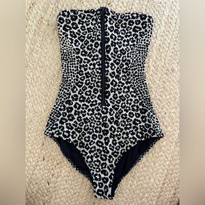 Stella McCartney Swim Animal Print One Piece Sz Small